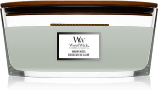 Woodwick Warm Wool - Candela calda - 453,6 g