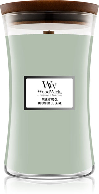 Woodwick Vaso Warm Wool - Candela profumata - 609,5 g