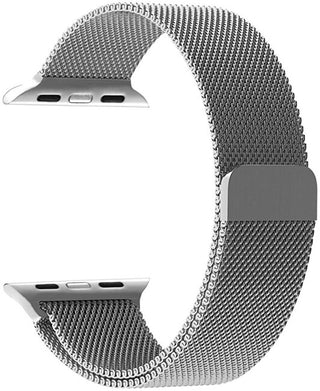 4wrist Correa Milanesa de acero para Apple Watch - Plateada 42/44/45 mm