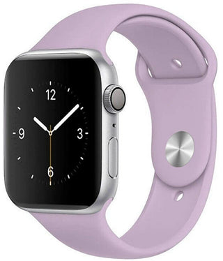 4wrist Apple Watch siliconen bandje - lichtpaars 38/40/41 mm - S/M