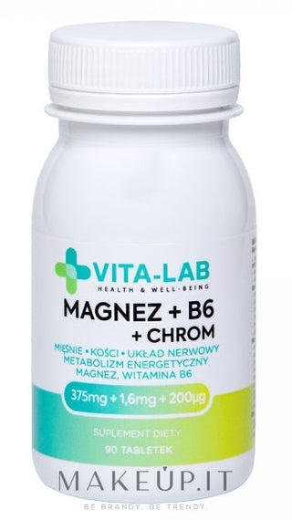 Vita-Lab Magnesio B6 e Cromo Integratore 90 Compresse
