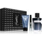Yves Saint Laurent Y cofanetto Eau de parfum 100 ml (ricaricabile) + gel doccia 50 ml + Eau de parfum 10 ml — Cofanetto profumo uomo