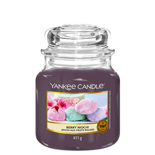 Yankee Candle Vela Aromática Mochi de Frutas Vermelhas Média Clássica 411 g