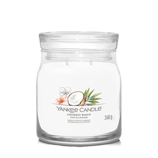 Yankee candle Aromatic candle Signature glass medium Coconut Beach 368 g