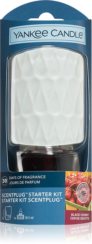 Yankee Candle ناشر كهربائي لمجموعة Bio Kit Black Cherry 18.5 مل