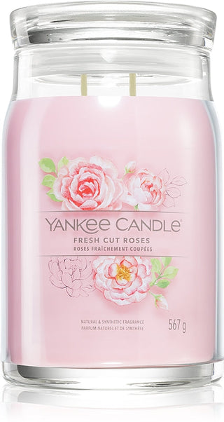 Yankee candle Fresh Vela de firma Cut Roses - 567 g