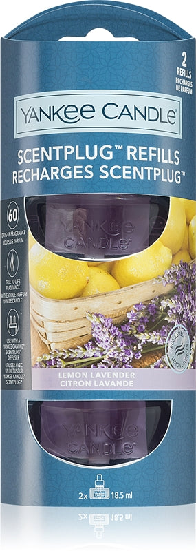 Yankee candle Lemon Lavender ScentPlug Refills (Lemon & Lavender) - Electric Razor Refills - 18ml