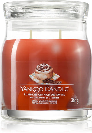 Yankee Candle Vela perfumada Pumpkin Cinnamon Swirl 368 g
