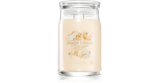 Yankee Candle Vela Signature em lã macia e âmbar 567,0 g