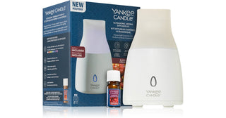 Yankee Candle Kit difusor ultrasónico de aroma de cereza negra (cereza madura) con aceite