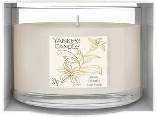 Yankee candle Little Luxuries Slow Bloom Glass Votive Candle 37 g