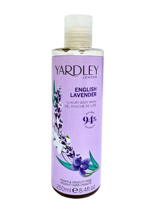 Yardley Lavanda inglese, idratante, bagnoschiuma, 250 ml