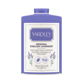 Yardley Lavanda inglese, lenitiva, polvere per il corpo, 200 g