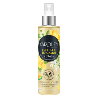 Yardley Fresia e Bergamotto Spray profumato Per donna 200 ml