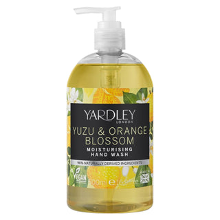 Yardley Yuzu e fiori d'arancio detergente gel per le mani 500 ml