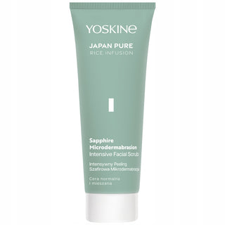 Yoskine Japan Pure Sapphire Microdermabrasion Scrub esfoliante e detergente viso 75 ml