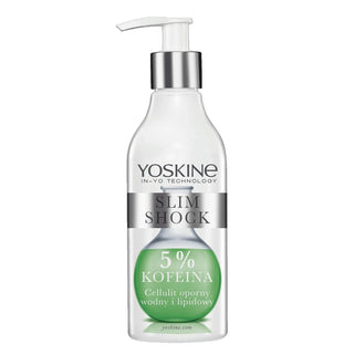Yoskine Slim Shock Caffeina 5% Anticellulite Crema Corpo Corpo e Gambe 200 ml
