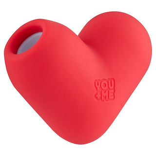 You+me Heartbeat Love Toy suction vibrator 1 pc.