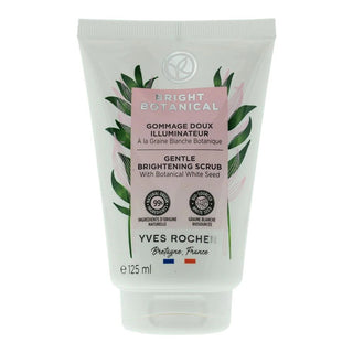 Yves rocher Bright Botanical, Scrub Illuminante e Detergente, Viso, 125 ml