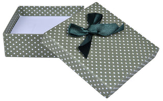 Jk Box Scatola A Pois Verdi Per Set Di Gioielli Kk-5 / A19