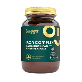 Beggs Ferro 20 Mg Con Estratto Di Rosa Canina 100 Capsule