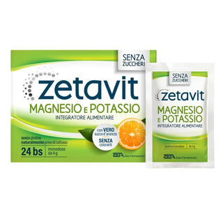 Zetavit Magnesio e Potassio Integratore 24 Bustine