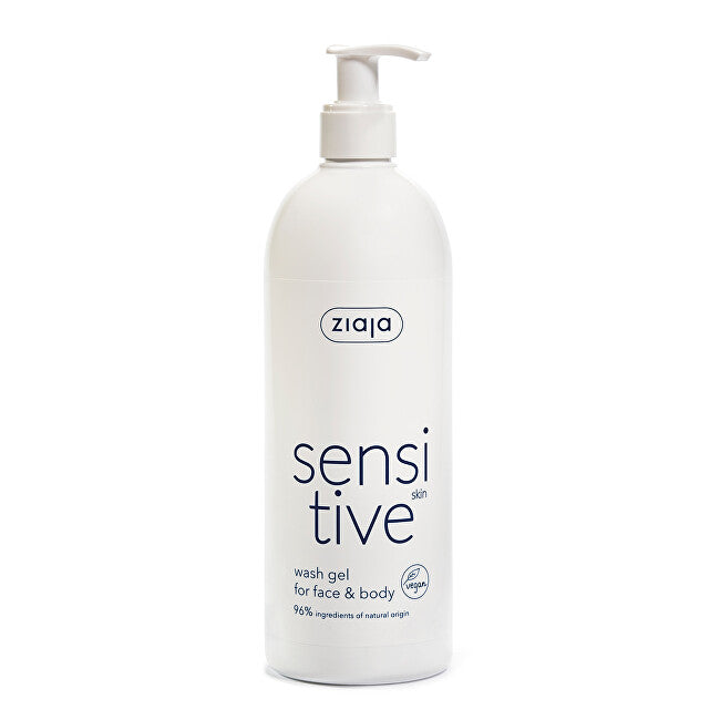 Ziaja Sensitive cremiges Reinigungsgel für Gesicht und Körper (Reinigungsgel für Gesicht und Körper) 400 Ml