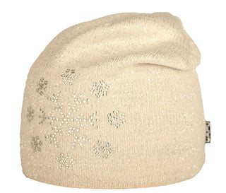 Capu L'Inverno Ha Il Beige con fiocco di neve
