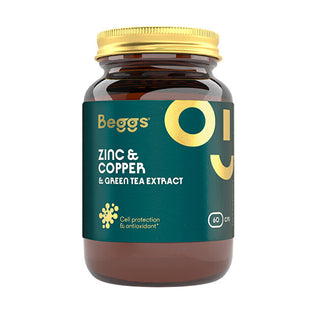 Beggs Zinco + Rame + Tè Verde 60 Capsule