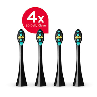 Concept Replacement head 3D Daily Clean black ZK0071