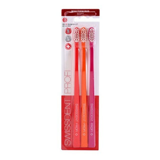 Whitening toothbrush Swissdent Soft 2 + 1 FREE