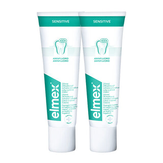 Elmex dentifricio per Sensitive Teeth Sensitiv e Duopack 2 x 75 ml